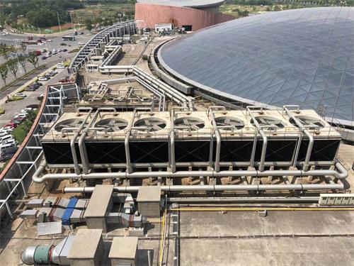 冷卻塔填料對工業塔必不可少的配件之一,冷卻塔填料